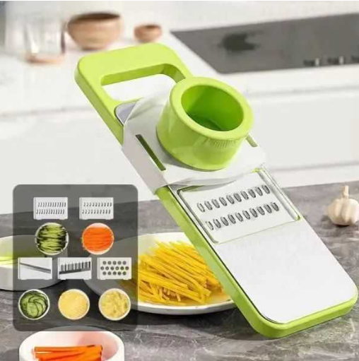 5in1 Vegetable Cutter Stainless Steel Multifunctional Grater For Vegetables Slicers Shredders Peeler